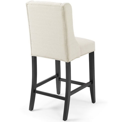 Modway EEI-3739 Baronet Tufted Button Upholstered Fabric Counter Stool Modway