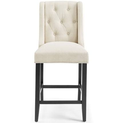 Modway EEI-3739 Baronet Tufted Button Upholstered Fabric Counter Stool Modway