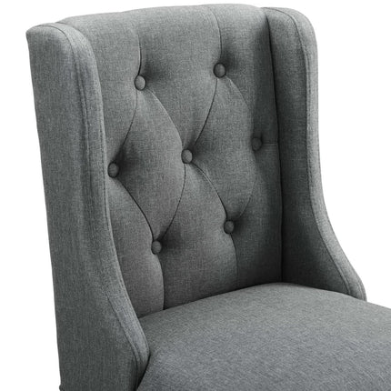 Modway EEI-3739 Baronet Tufted Button Upholstered Fabric Counter Stool Modway