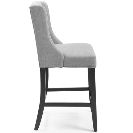 Modway EEI-3739 Baronet Tufted Button Upholstered Fabric Counter Stool Modway