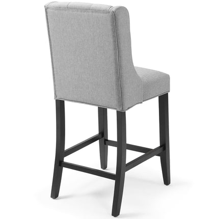 Modway EEI-3739 Baronet Tufted Button Upholstered Fabric Counter Stool Modway