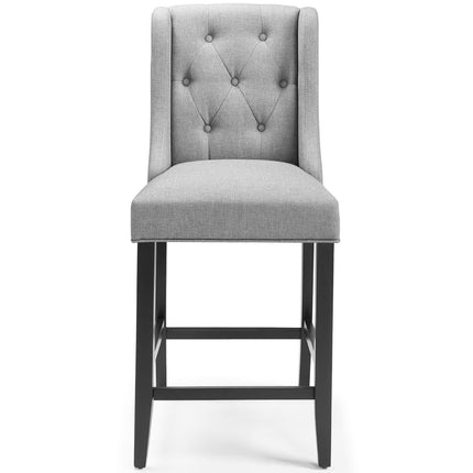 Modway EEI-3739 Baronet Tufted Button Upholstered Fabric Counter Stool Modway