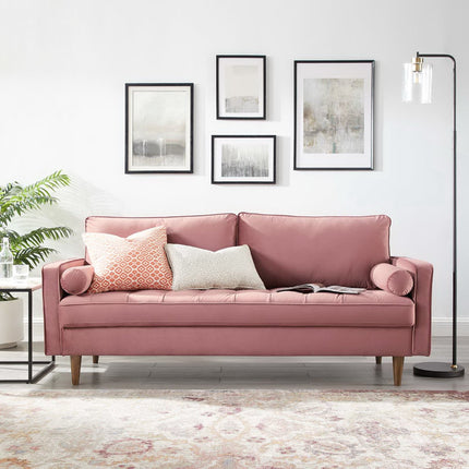 Modway EEI-3764 Valour Performance Velvet Sofa Modway