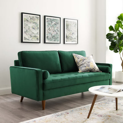 Modway EEI-3764 Valour Performance Velvet Sofa Modway