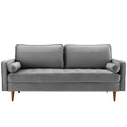 Gray / Performance Velvet