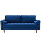 Navy / Performance Velvet