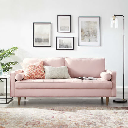 Modway EEI-3764 Valour Performance Velvet Sofa Modway