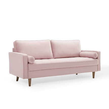 Modway EEI-3764 Valour Performance Velvet Sofa Modway