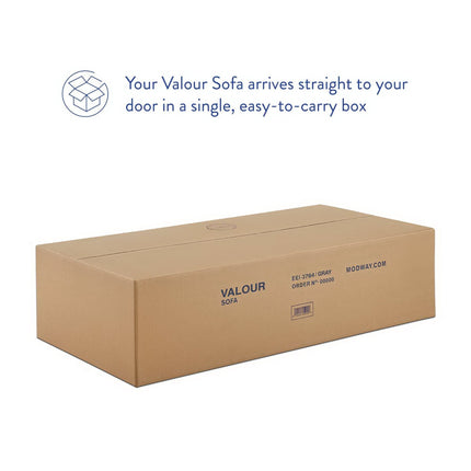 Modway EEI-3764 Valour Performance Velvet Sofa Modway