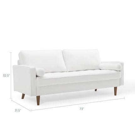Modway EEI-3764 Valour Performance Velvet Sofa Modway