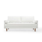 White / Performance Velvet