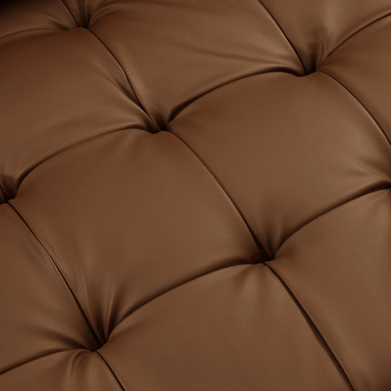 Modway EEI-3765 Valour Tufted Vegan Leather Sofa Modway