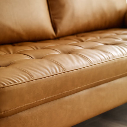Modway EEI-3765 Valour Tufted Vegan Leather Sofa Modway