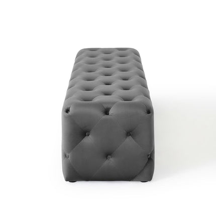 Modway EEI-3772 Amour 72" Tufted Button Entryway Performance Velvet Bench Modway