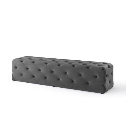 Modway EEI-3772 Amour 72" Tufted Button Entryway Performance Velvet Bench Modway