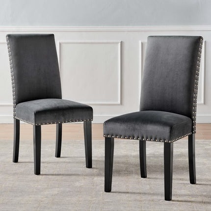 Modway EEI-3779 Parcel Performance Velvet Dining Side Chairs Set of 2 Modway