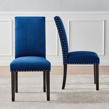 Modway EEI-3779 Parcel Performance Velvet Dining Side Chairs Set of 2 Modway