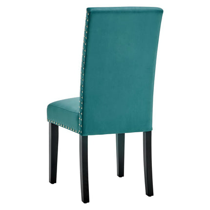 Modway EEI-3779 Parcel Performance Velvet Dining Side Chairs Set of 2 Modway