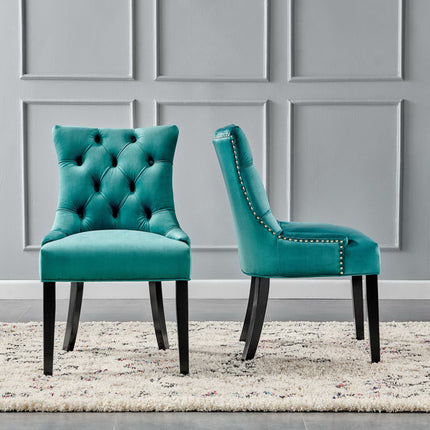 Modway EEI-3780 Regent Tufted Performance Velvet Dining Side Chairs Set of 2 Modway