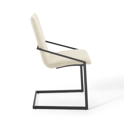 Modway EEI-3800 Pitch Upholstered Fabric Dining Armchair Modway