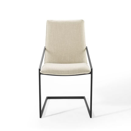 Modway EEI-3800 Pitch Upholstered Fabric Dining Armchair Modway