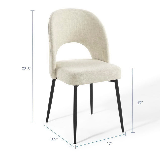 Modway EEI-3801 Rouse Upholstered Fabric Dining Side Chair Modway