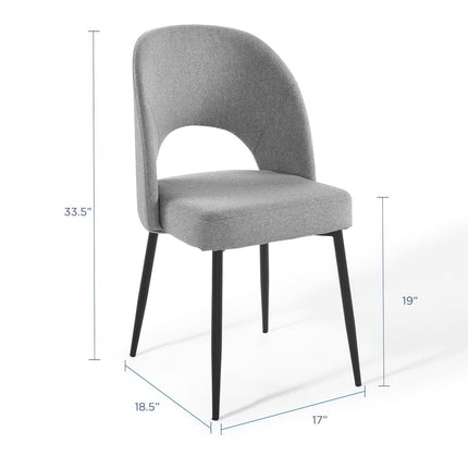 Modway EEI-3801 Rouse Upholstered Fabric Dining Side Chair Modway