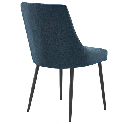 Modway EEI-3809 Viscount Upholstered Fabric Dining Chairs Set of 2 Modway