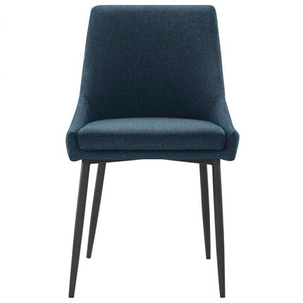 Modway EEI-3809 Viscount Upholstered Fabric Dining Chairs Set of 2 Modway