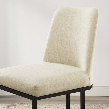 Modway EEI-3811 Amplify Sled Base Upholstered Fabric Dining Side Chair Modway