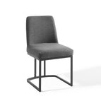 Black Charcoal / Upholstered Fabric