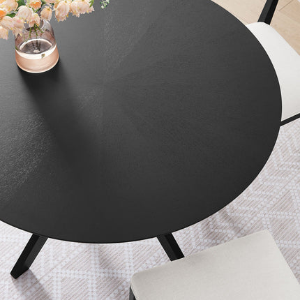 Modway EEI-3847 Crossroads 47" Round Wood Dining Table Modway