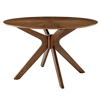 Modway EEI-3847 Crossroads 47" Round Wood Dining Table Modway
