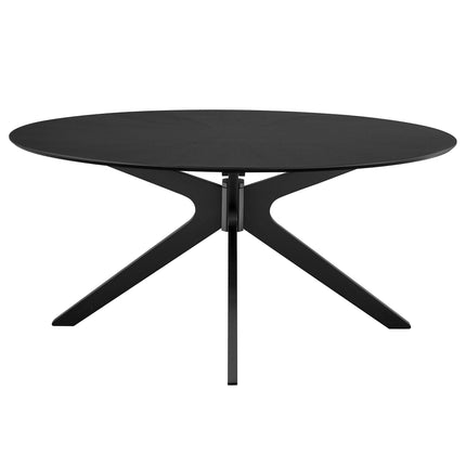 Modway EEI-3848 Crossroads 63" Oval Wood Dining Table Modway