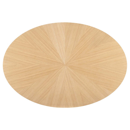 Modway EEI-3848 Crossroads 63" Oval Wood Dining Table Modway