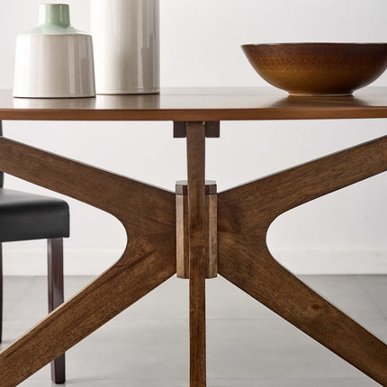 Modway EEI-3848 Crossroads 63" Oval Wood Dining Table Modway