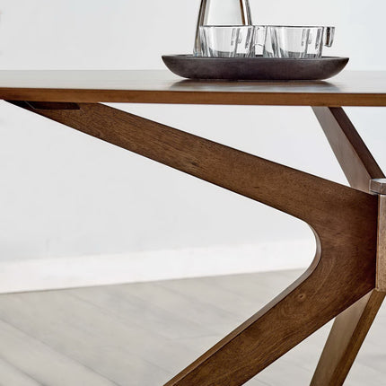 Modway EEI-3849 Crossroads 71" Oval Wood Dining Table Modway
