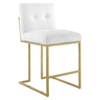 Gold White / Upholstered Fabric