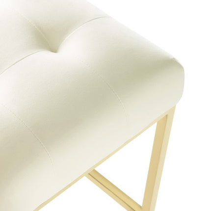 Modway EEI-3853 Privy Gold Stainless Steel Performance Velvet Counter Stool Modway