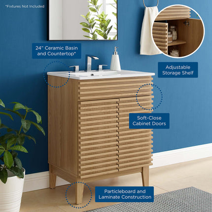 Modway EEI-3860 Render 24" Bathroom Vanity Modway