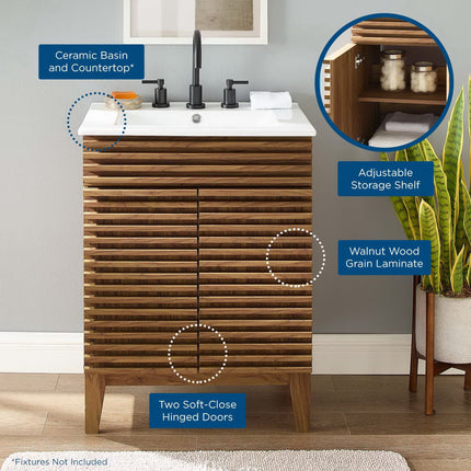 Modway EEI-3860 Render 24" Bathroom Vanity Modway