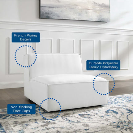Modway EEI-3872 Restore Sectional Sofa Armless Chair Modway