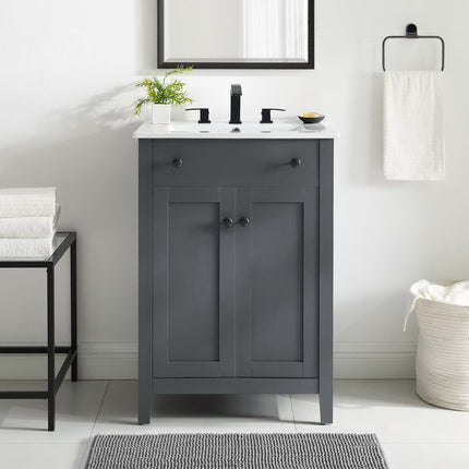 Modway EEI-3875 Nantucket 24" Bathroom Vanity Cabinet (Sink Basin Not Included) Modway