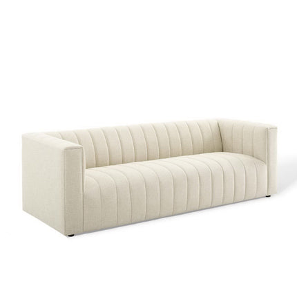 Modway EEI-3881 Reflection Channel Tufted Upholstered Fabric Sofa Modway