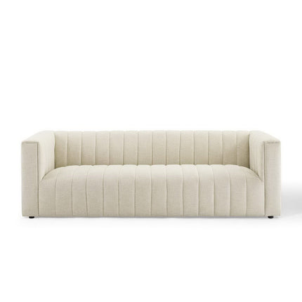 Modway EEI-3881 Reflection Channel Tufted Upholstered Fabric Sofa Modway