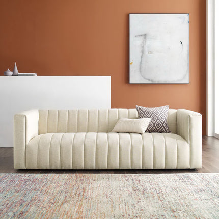 Modway EEI-3881 Reflection Channel Tufted Upholstered Fabric Sofa Modway