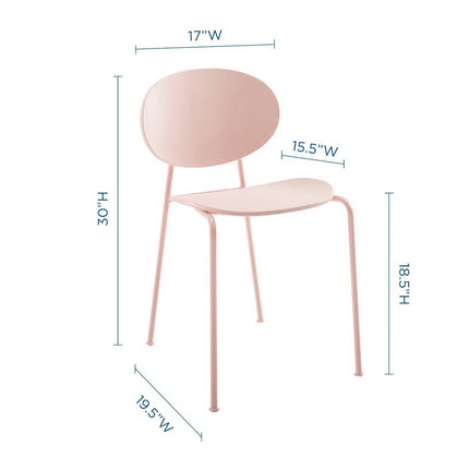 Modway EEI-3902 Palette Dining Side Chair Set of 2 Modway
