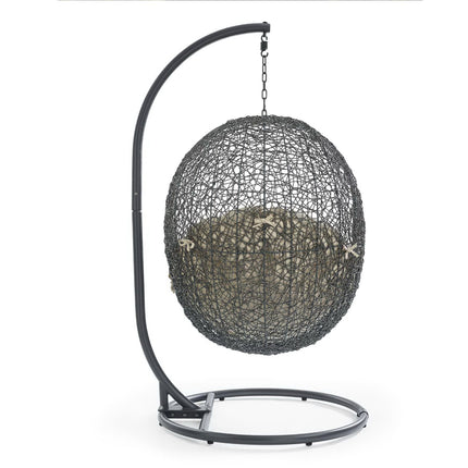Modway EEI-3929 Hide Outdoor Patio Sunbrella® Swing Chair With Stand Modway