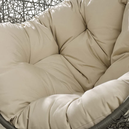 Modway EEI-3929 Hide Outdoor Patio Sunbrella® Swing Chair With Stand Modway