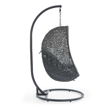 Modway EEI-3929 Hide Outdoor Patio Sunbrella® Swing Chair With Stand Modway